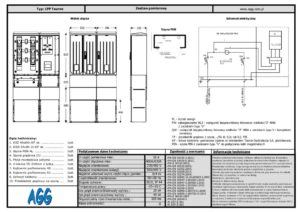 Szafa pomiarowa 1PP TAURON