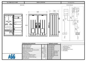Szafa oświetlenia ulicznego SOUL-01/1/1-S