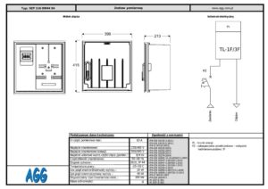 Szafa pomiarowa SZP 116 OW44 S4