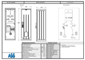 Szafa pomiarowa ZP-1W 28 AGG