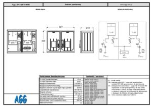 Szafa pomiarowa ZP-2-1F 54