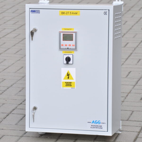 bateria kondensatorów 27,5kvar 4 stopnie agg andrzej gazda KOMPENSACJA MOCY BIERNEJ